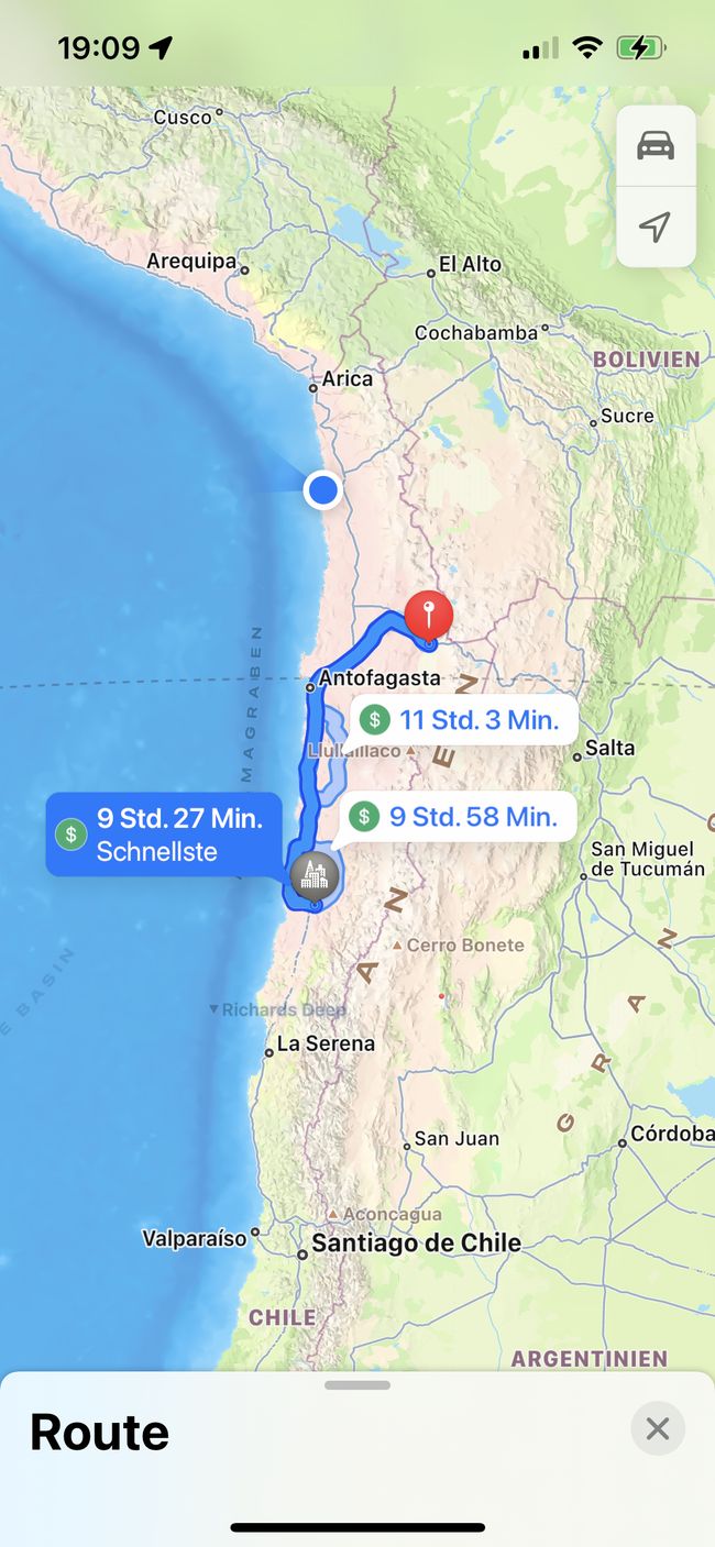 Copiapo - San Pedro de Atacama
28.01.2023