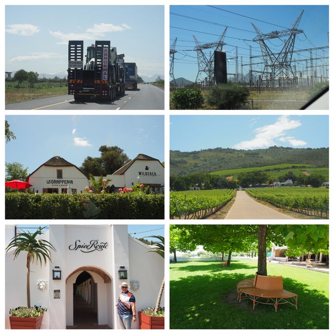 Anreise Paarl - Spice Routes