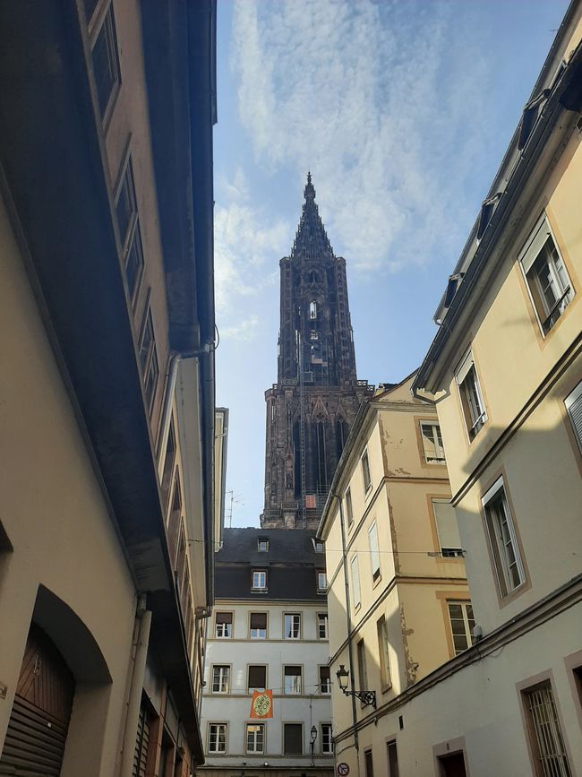 Gasse in Strasbourg