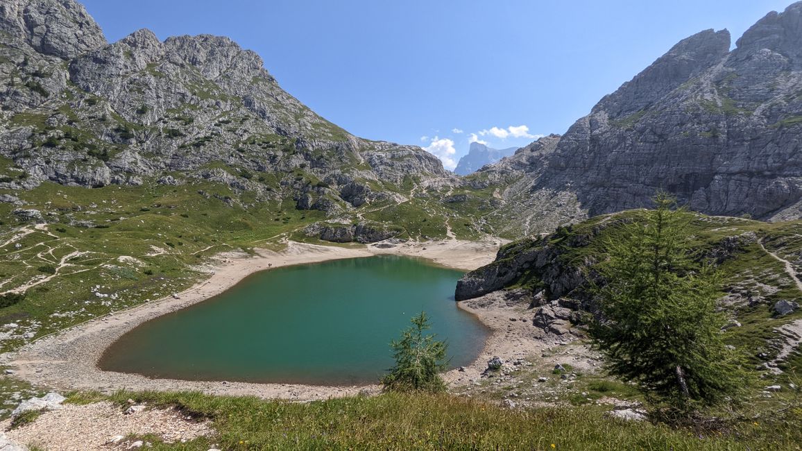 View of Lago Alleghe
