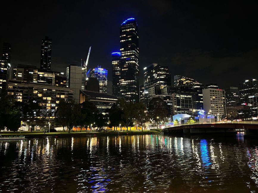 Evening on the Yarra River