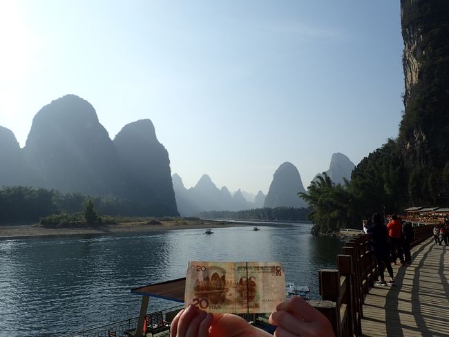 Simply fantastic. That's why the view is on the 20 yuan banknote.