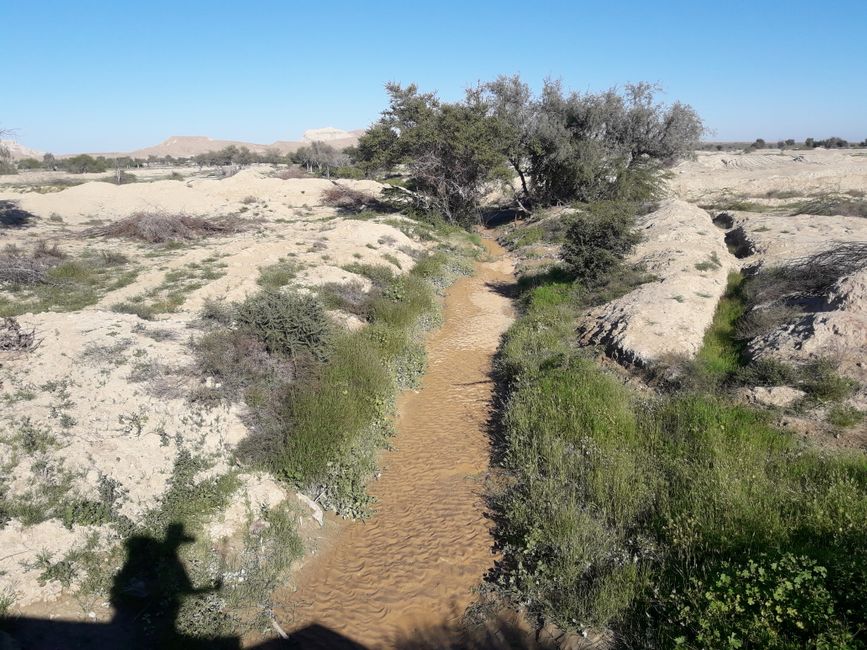 traces of a watercourse