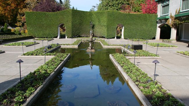 Vancouver Island - The Butchart Gardens - Italian Garden