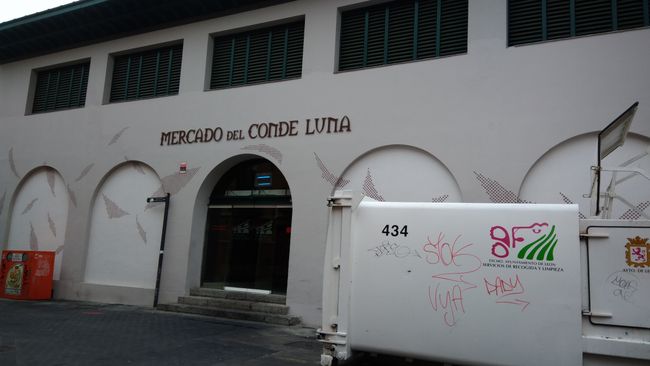 Mercado Conde Luna, leider geschlossen