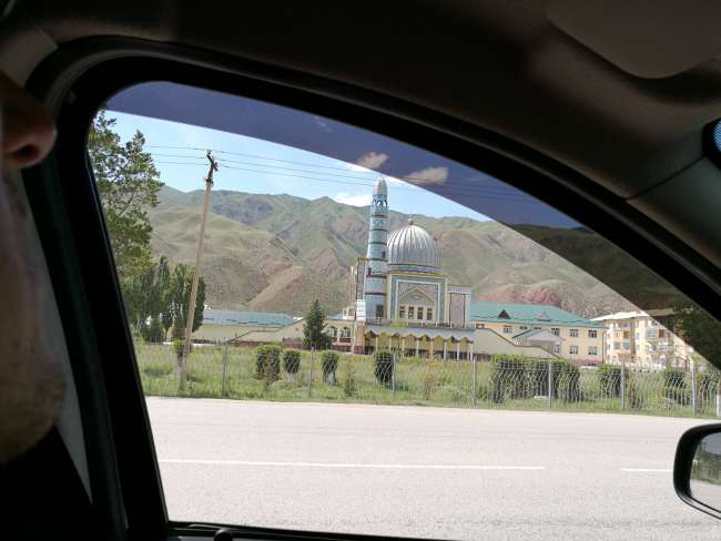 Blue mosque in Naryn