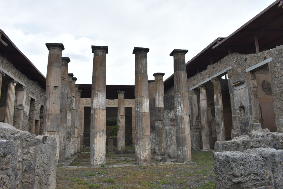 Vesuvius ak Pompeii - yon vwayaj nan antikite
