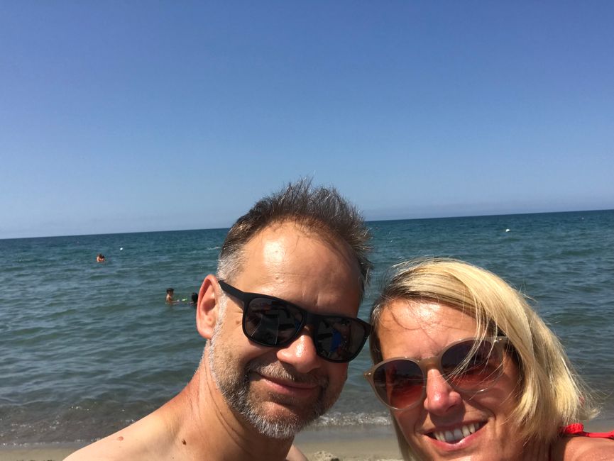 Beach, sun, relaxation .. with onward journey to Civitavecchia