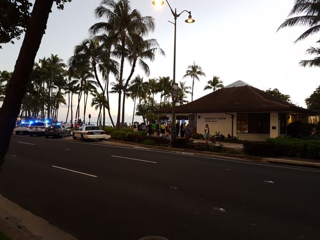 Polizeistation auf Hawaii