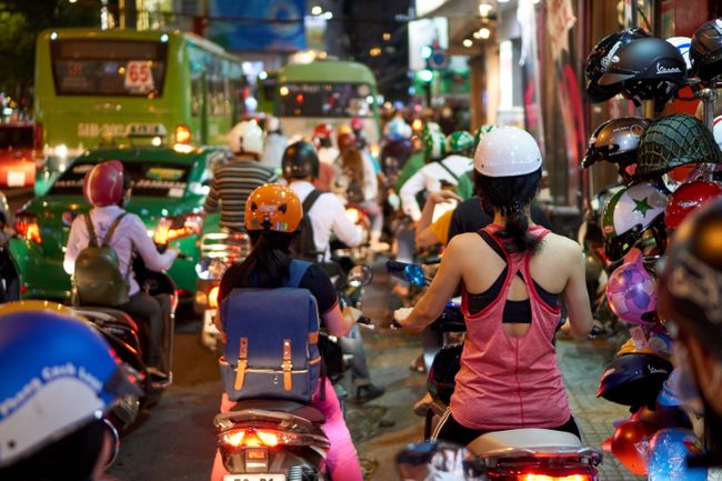 Ho-Chi-Minh-City - alles voll