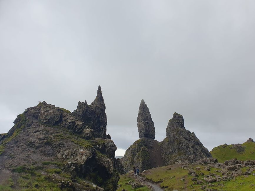 Old Man of Storr in the middle