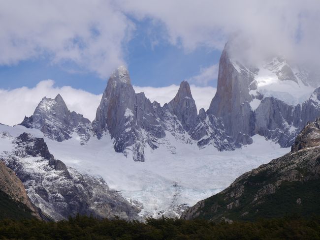 "You never know about the weather in patagonia"