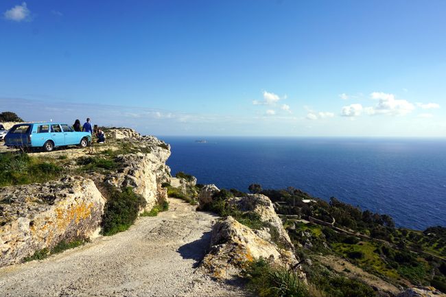 Dingli Cliffs in the afternoon