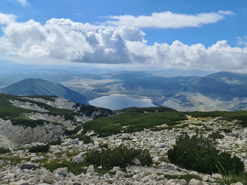 Aber der Blick auf den See war auch ganz okay.