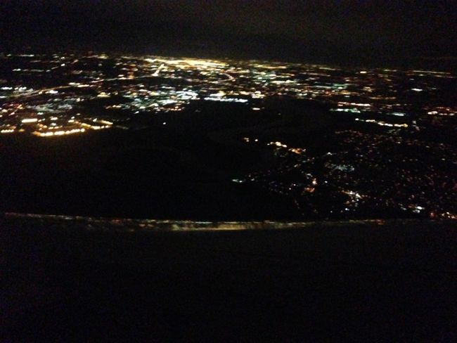 Approaching New York City and Newark Airport