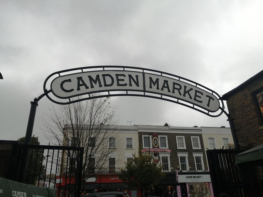 An entrance of Camden Market