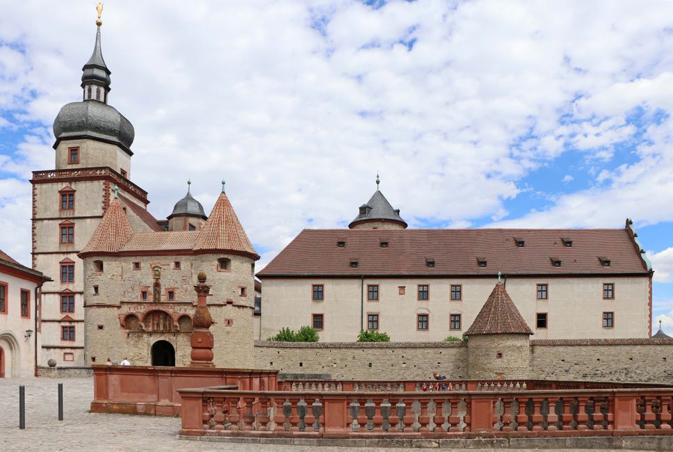 Die Festung Marienberg selbst.