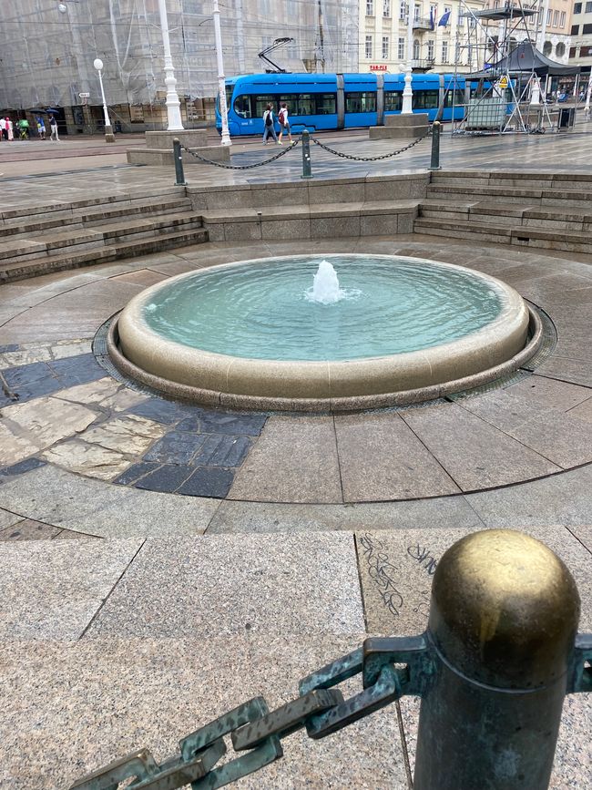 Zagreb “founding fountain”