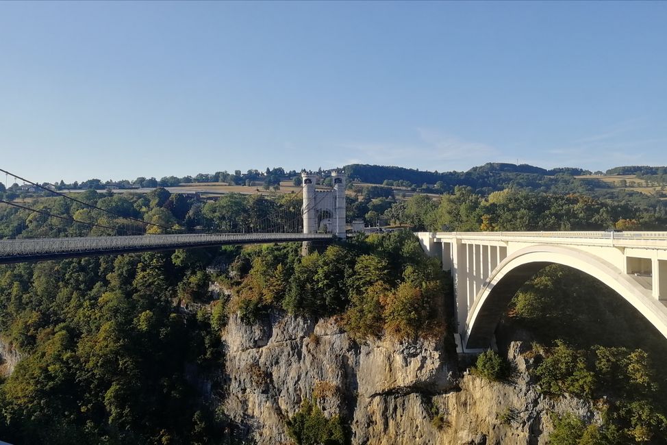 Impressive bridges crossing the valley