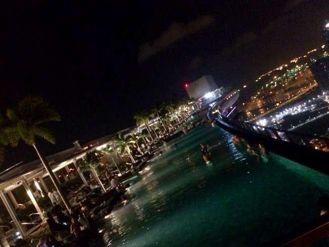 Infinity Pool im Marina Bay Sands