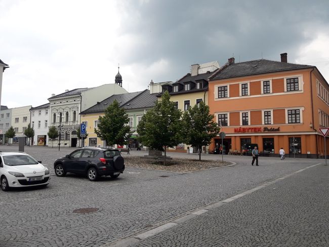 main square in Rýmárov