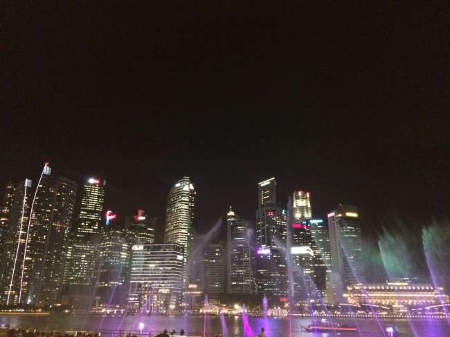 Singapore - city of lights, colors, and shapes
