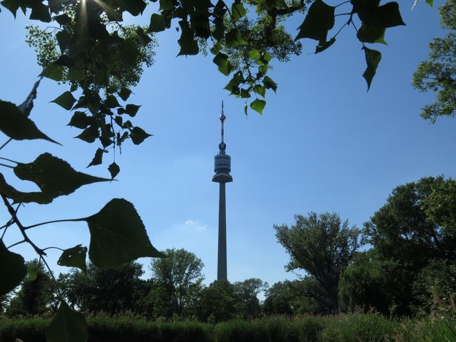 03.06.2019 - Danube Park with Danube Tower in Vienna