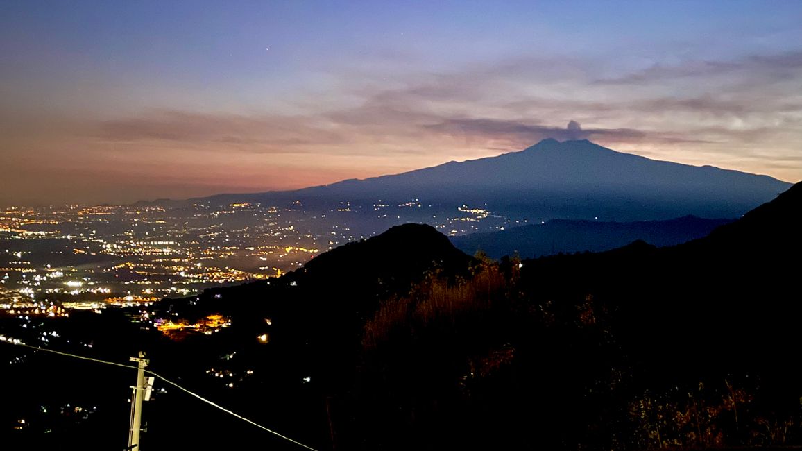 Mount Etna and Castelmola