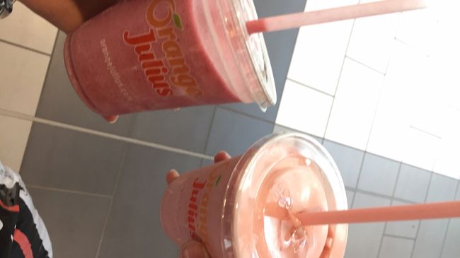Smoothies at the Woodgroove Mall in Nanaimo