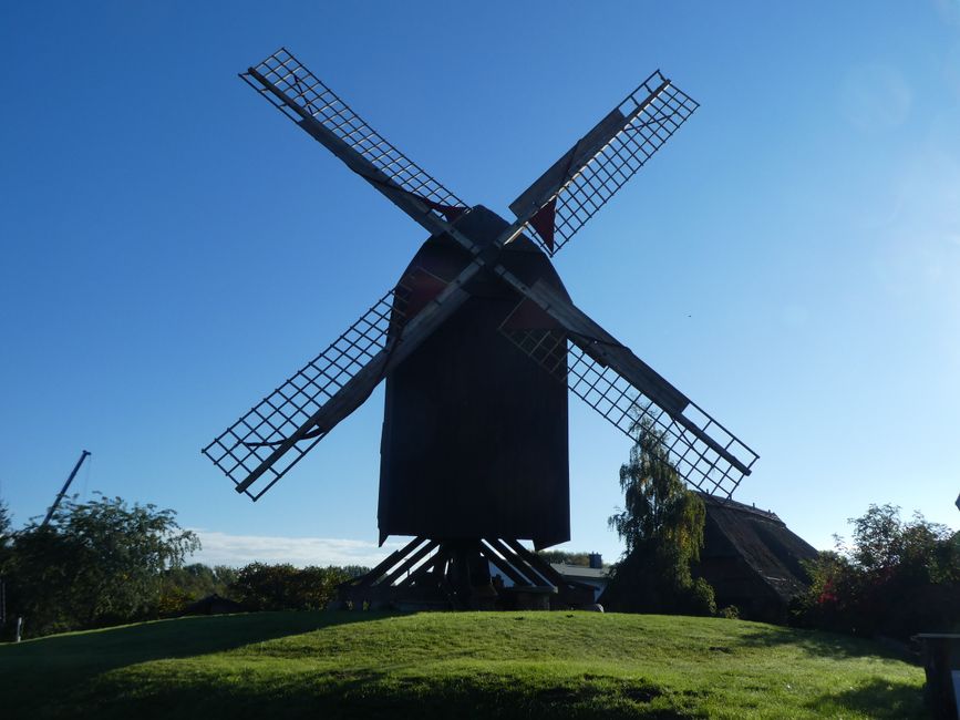 Windmühle im Ortsteil Wieck von Greifswald