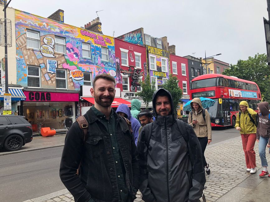 Running and drinking in London Town