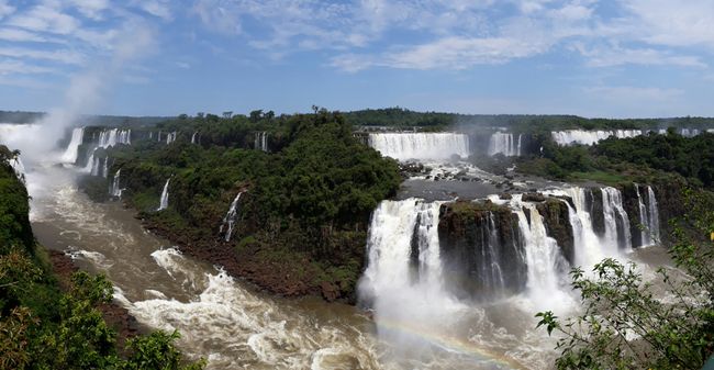 Waterfalls from Argentina/Cataratas desde Argentina