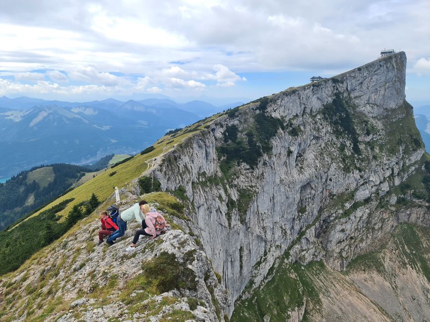 Bisschen kraxeln konnten wir auch.