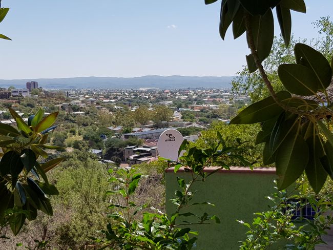 View over Windhoek