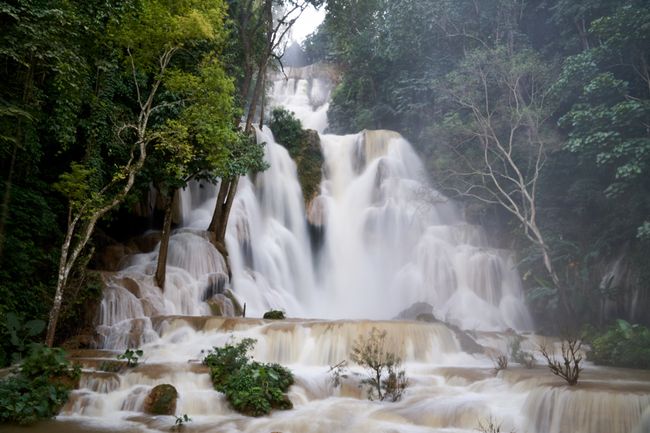 das war dann ein Teil des „echten“ Kuang Si Wasserfalls