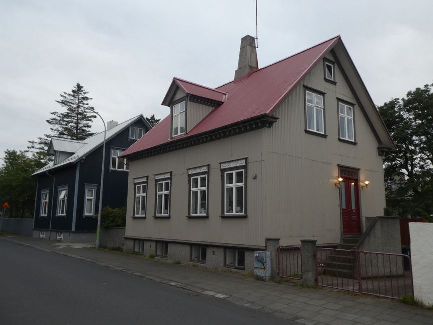Wohnhäuser Reykjavik 