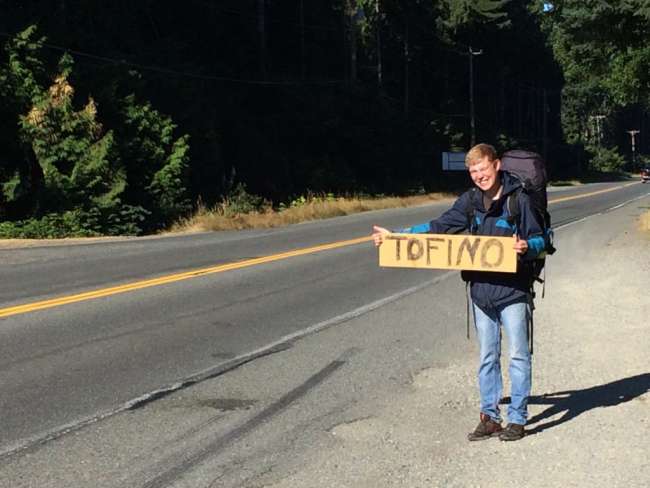 Hitchhiking to Tofino