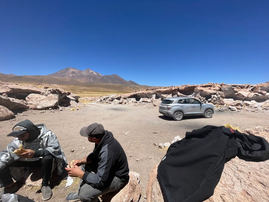 Lunch and nap somewhere in the Andes