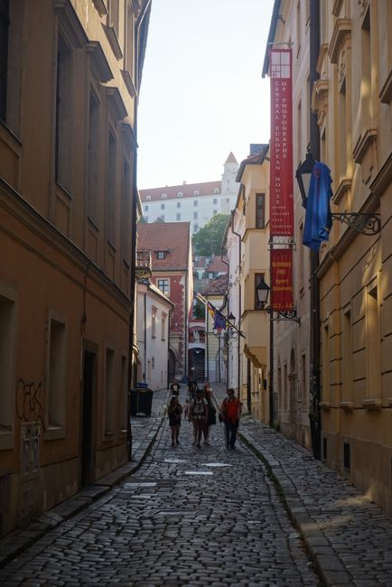 One of the many beautiful streets in the Old Town