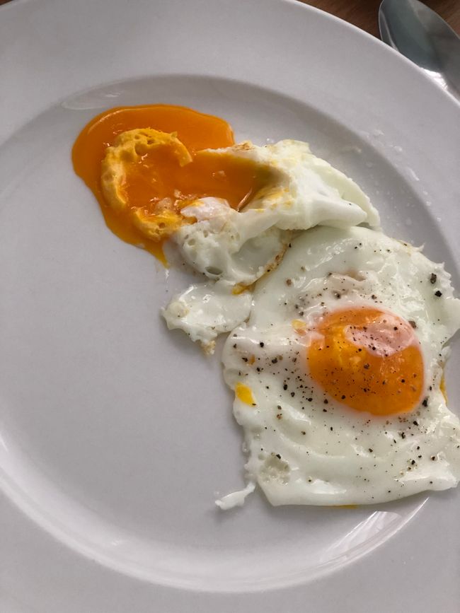Alarm, fried egg, and boundaries