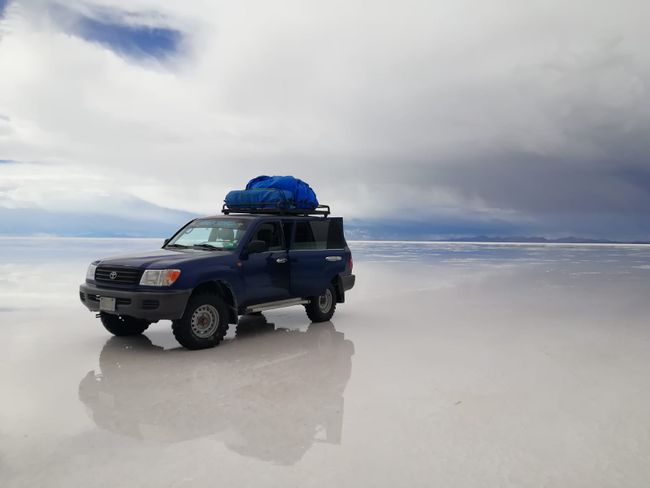 Unser Jeep für die 3-Tages-Tour von Uyuni nach San Pedro de Atacama