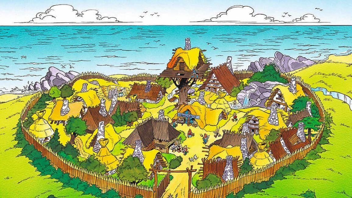 # Day 20 The small Gallic village - home of Asterix and Obelix