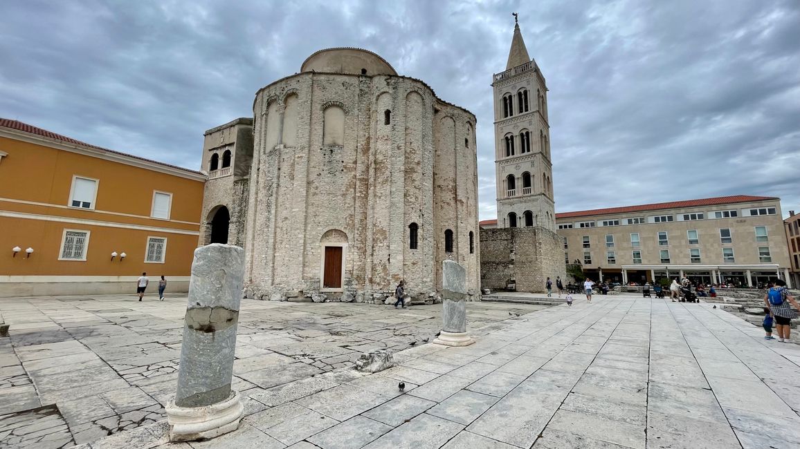 The five fountains of Zadar