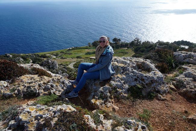Dingli Cliffs in the afternoon