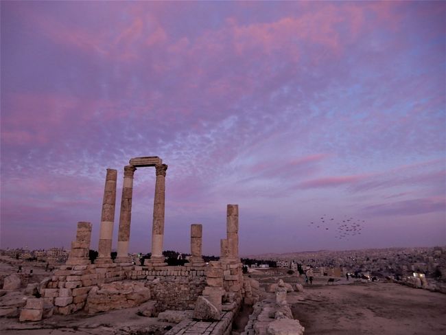 Cielo rosa de la Ciudadela :-)