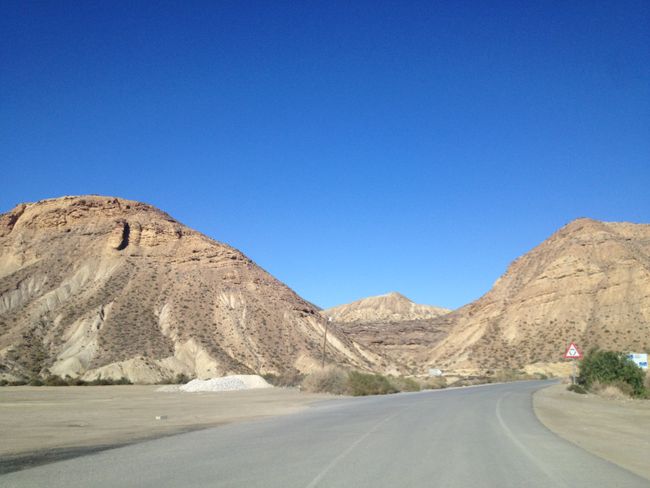 Durch die Tabernas-Wüste nach Águilas - 16. Januar