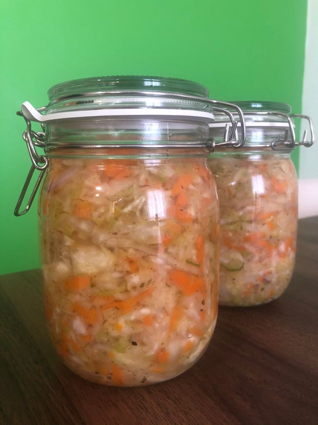 the first ferments are already prepared
