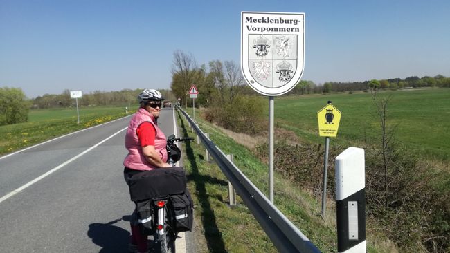 Grenze zwischen Brandenburg und Mecklenburg-Vorpommern