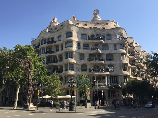 Gaudi's La Pedrera/Casa Milà (Barcelona