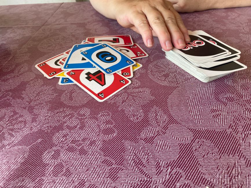 A round of Uno and you'll sweat.